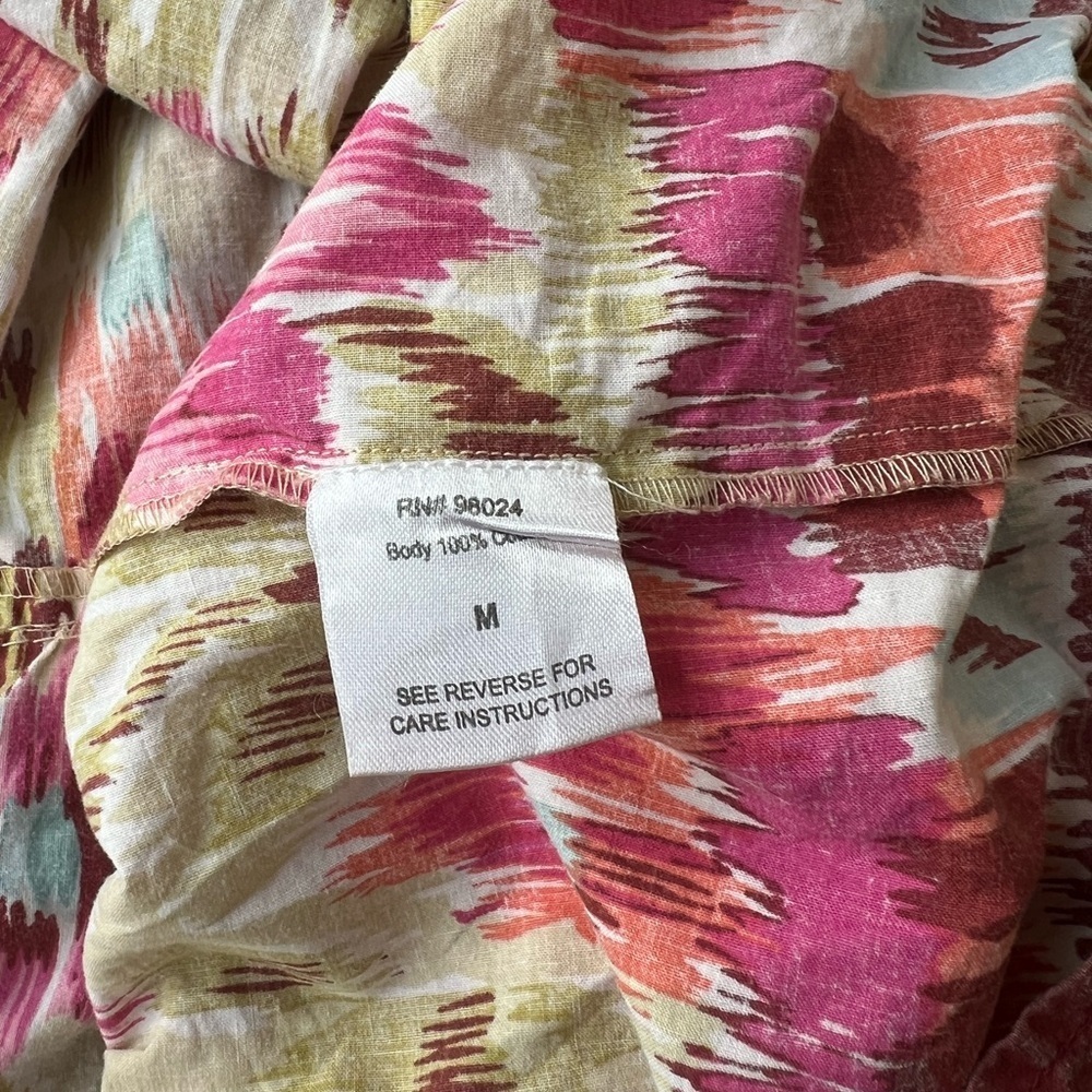 House of Harlow 1960 ZOEY Floral Flutter Sleeve Smocked Top Tiered Midi Dress, M - Picture 8 of 10